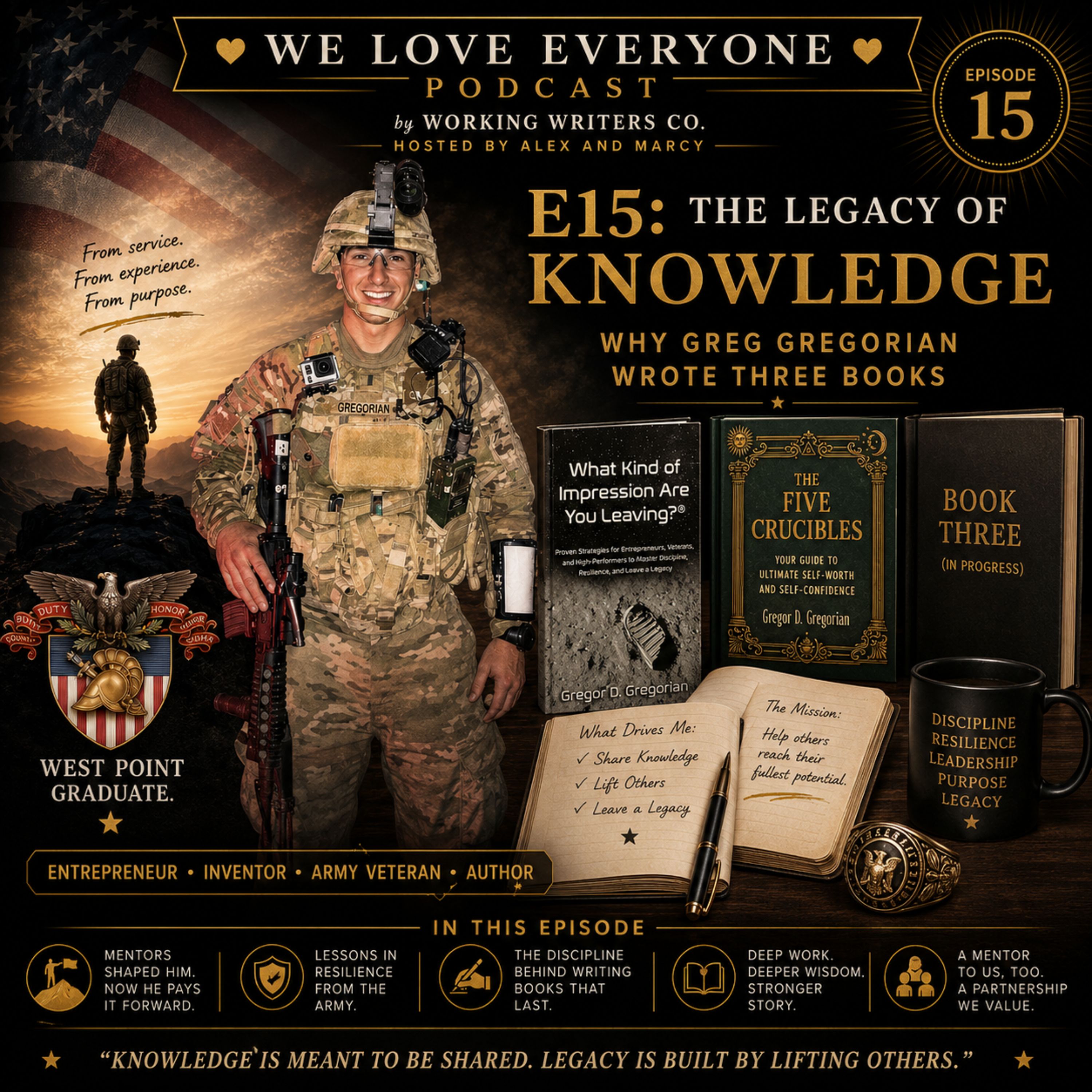 The Legacy of Knowledge — Why Greg Gregorian Wrote Three Books episode artwork