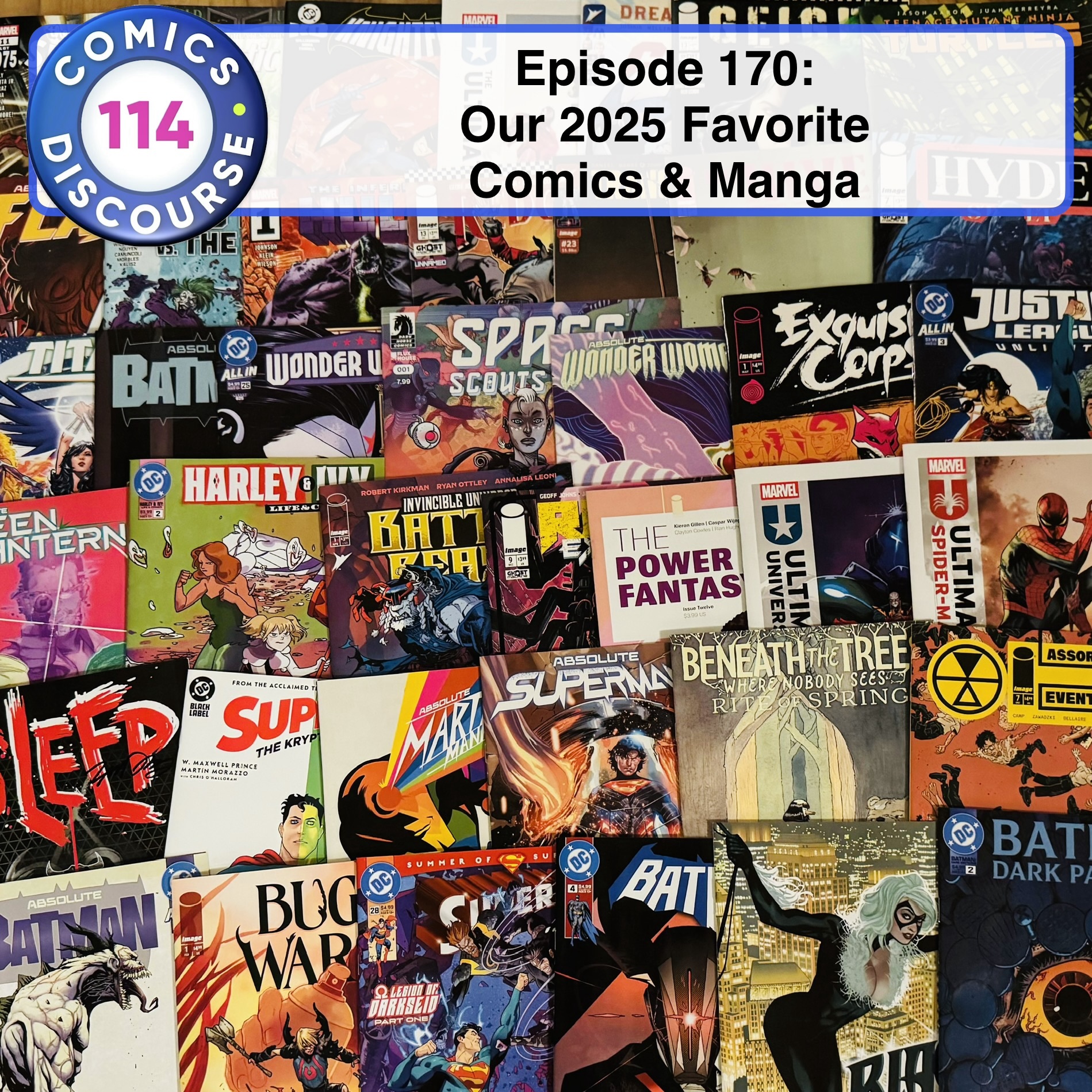 Episode 170: Our 2025 Favorite Comics and Manga!!