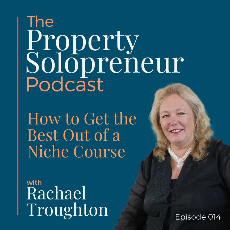 Artwork for podcast Property Solopreneur with Rachael Troughton