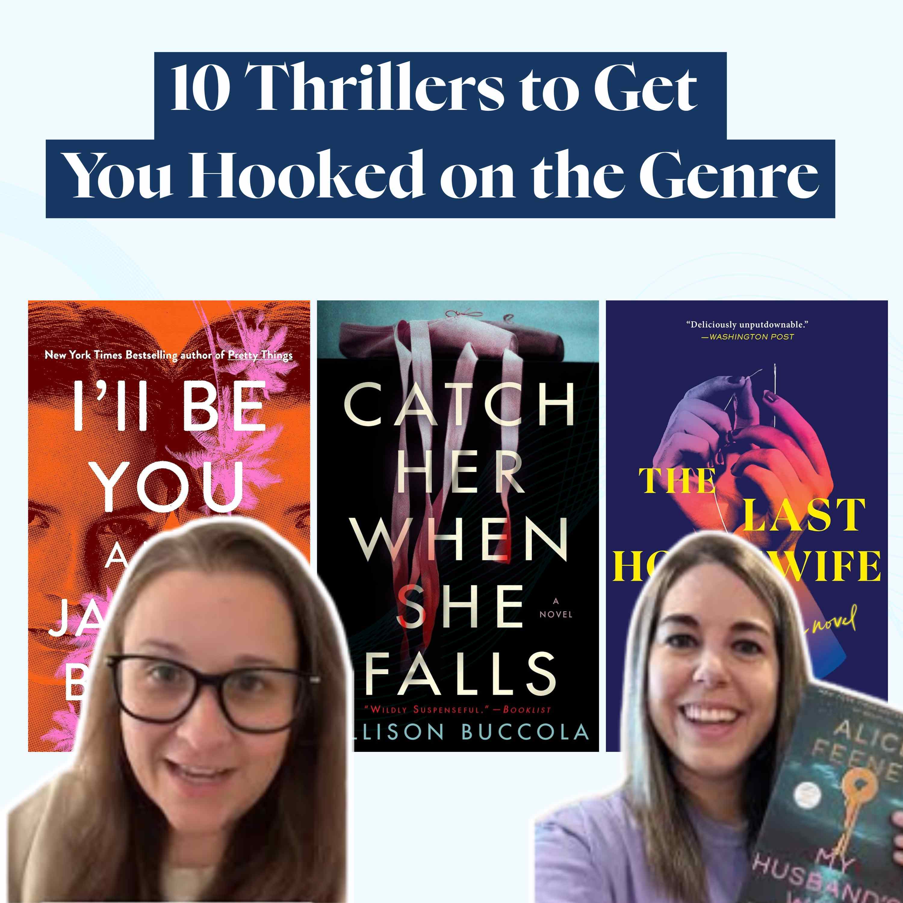 #600 Book Recommendations: Thriller Books Starter Guide