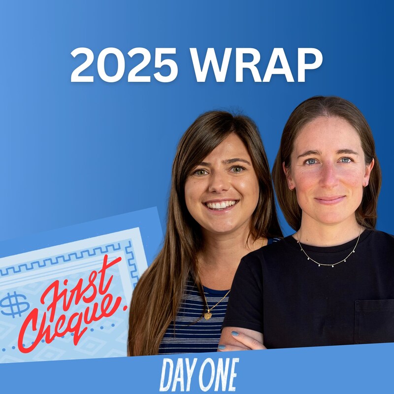 Artwork for podcast First Cheque with Cheryl Mack & Maxine Minter