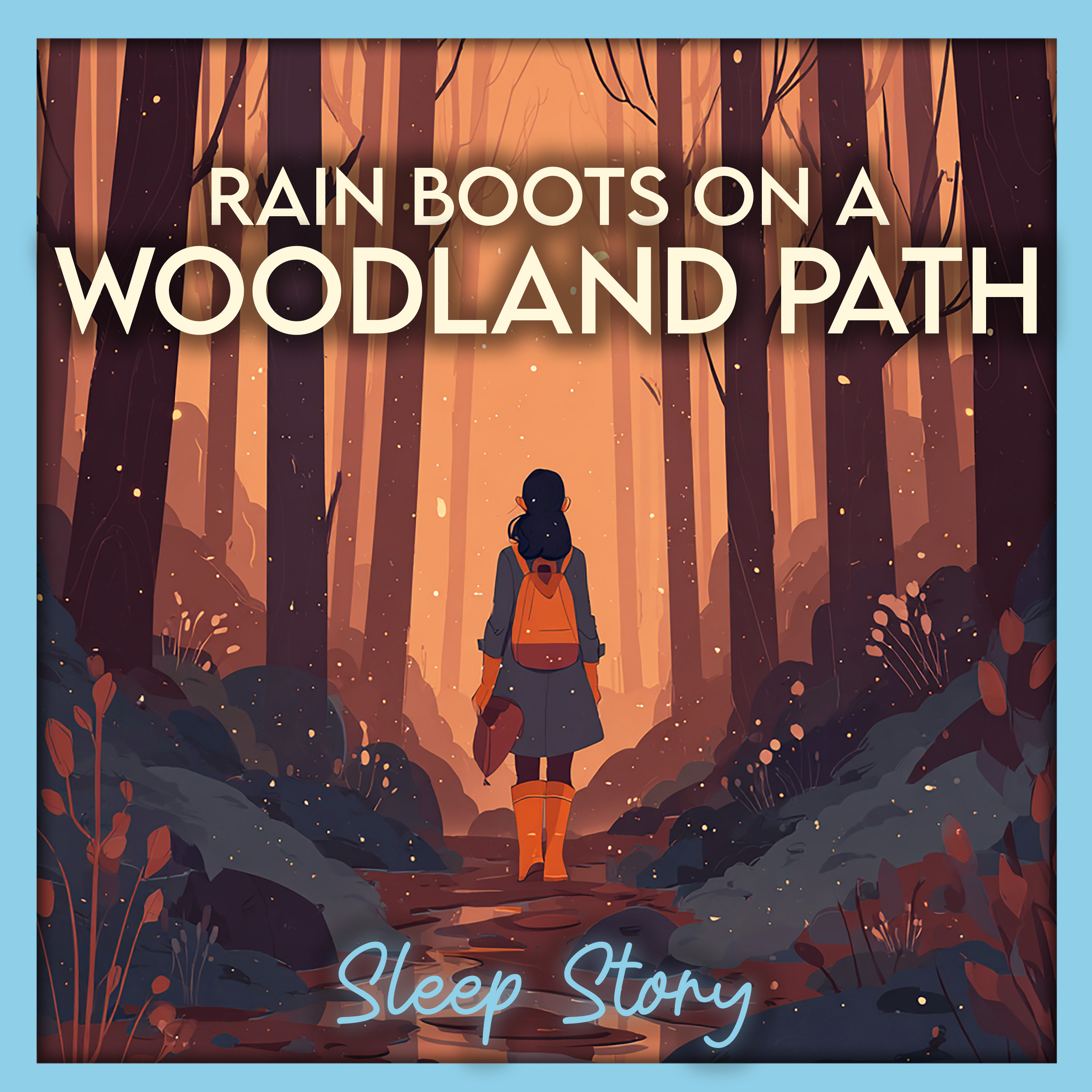 A Rainy Forest Path to Sleep | Bedtime Story for Adults, Sleep Meditation & Soothing Rain ASMR