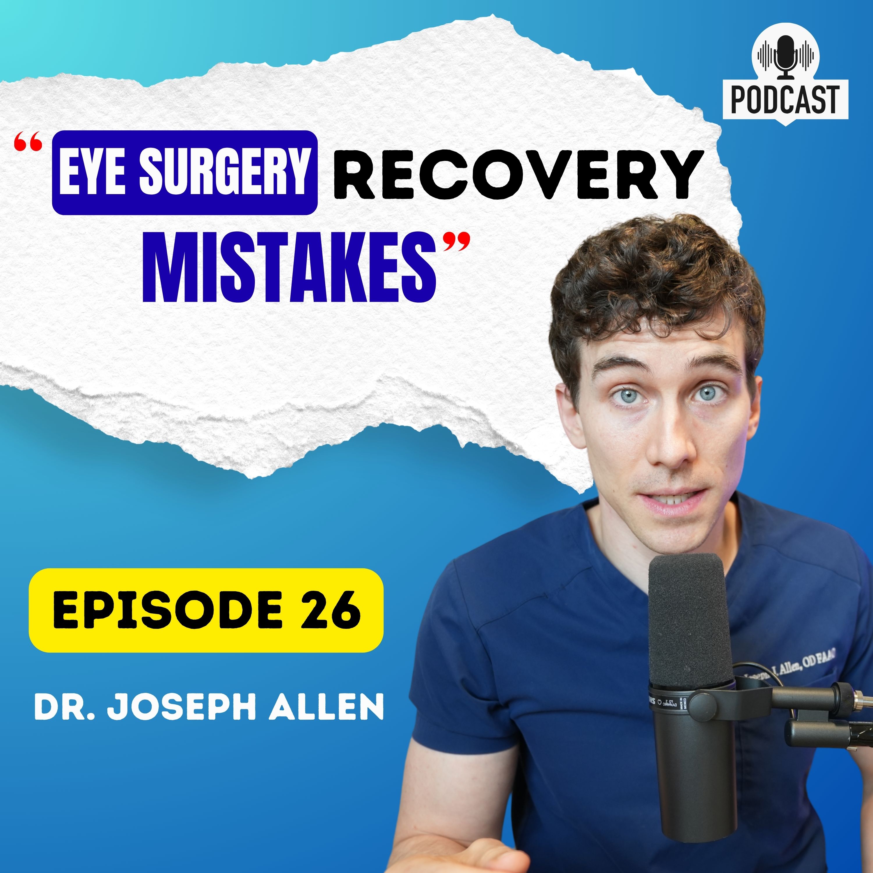 Eye Surgery Recovery Mistakes That Can Ruin Your Results (LASIK, PRK, ICL & Cataract Surgery Tips) episode artwork