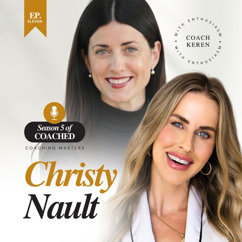 Artwork for podcast COACHED with Coach Keren