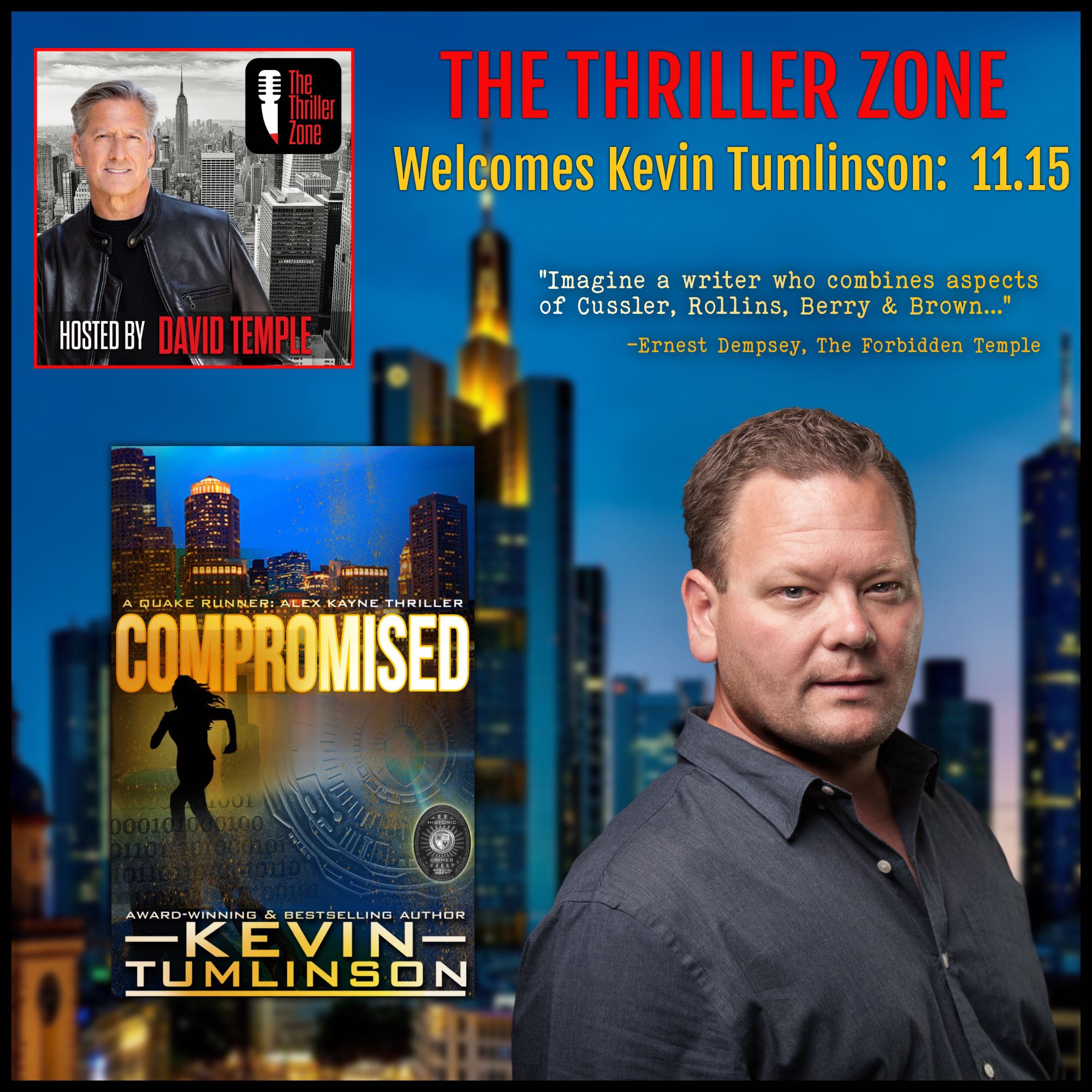 Kevin Tumlinson Thriller Writer of Compromised Image