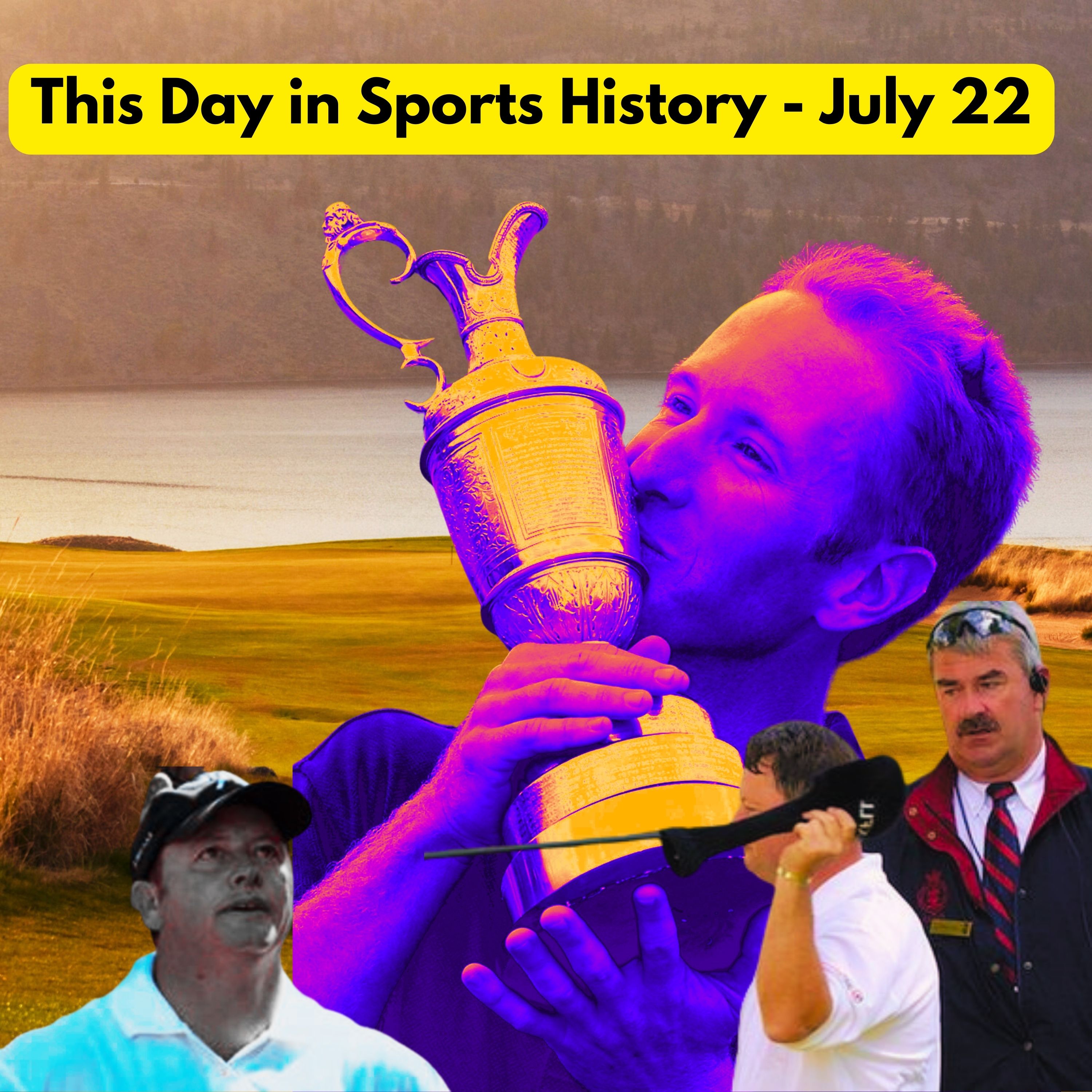 Woozie's 15 clubs and David Duval wins the Open - This DiSH for July 22
