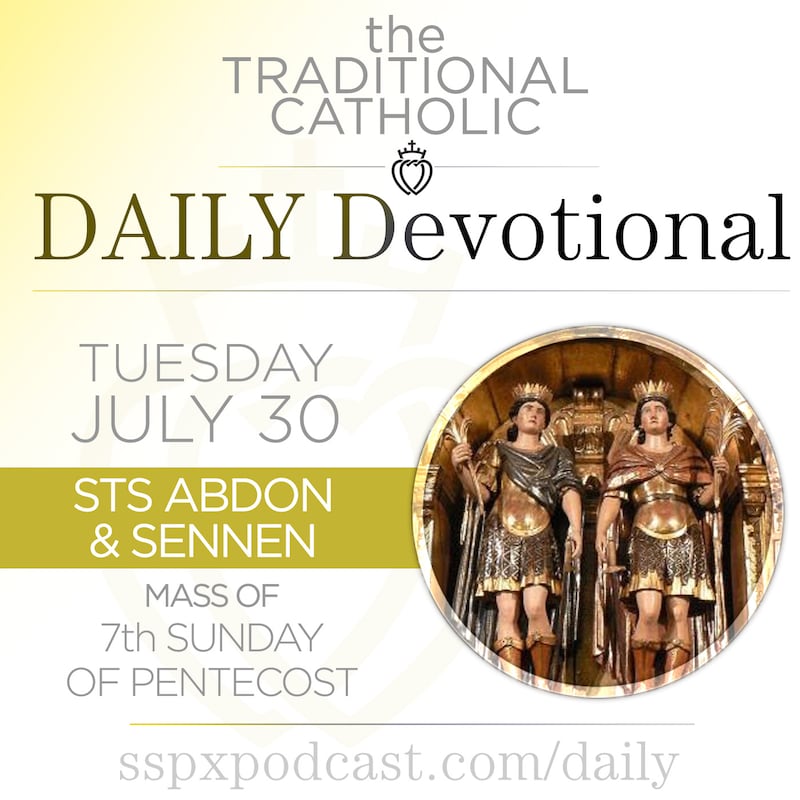 Artwork for podcast Traditional Catholic Daily Devotional