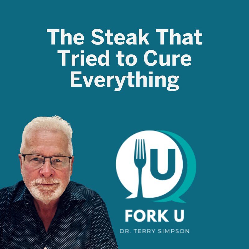 Artwork for podcast Fork U with Dr. Terry Simpson