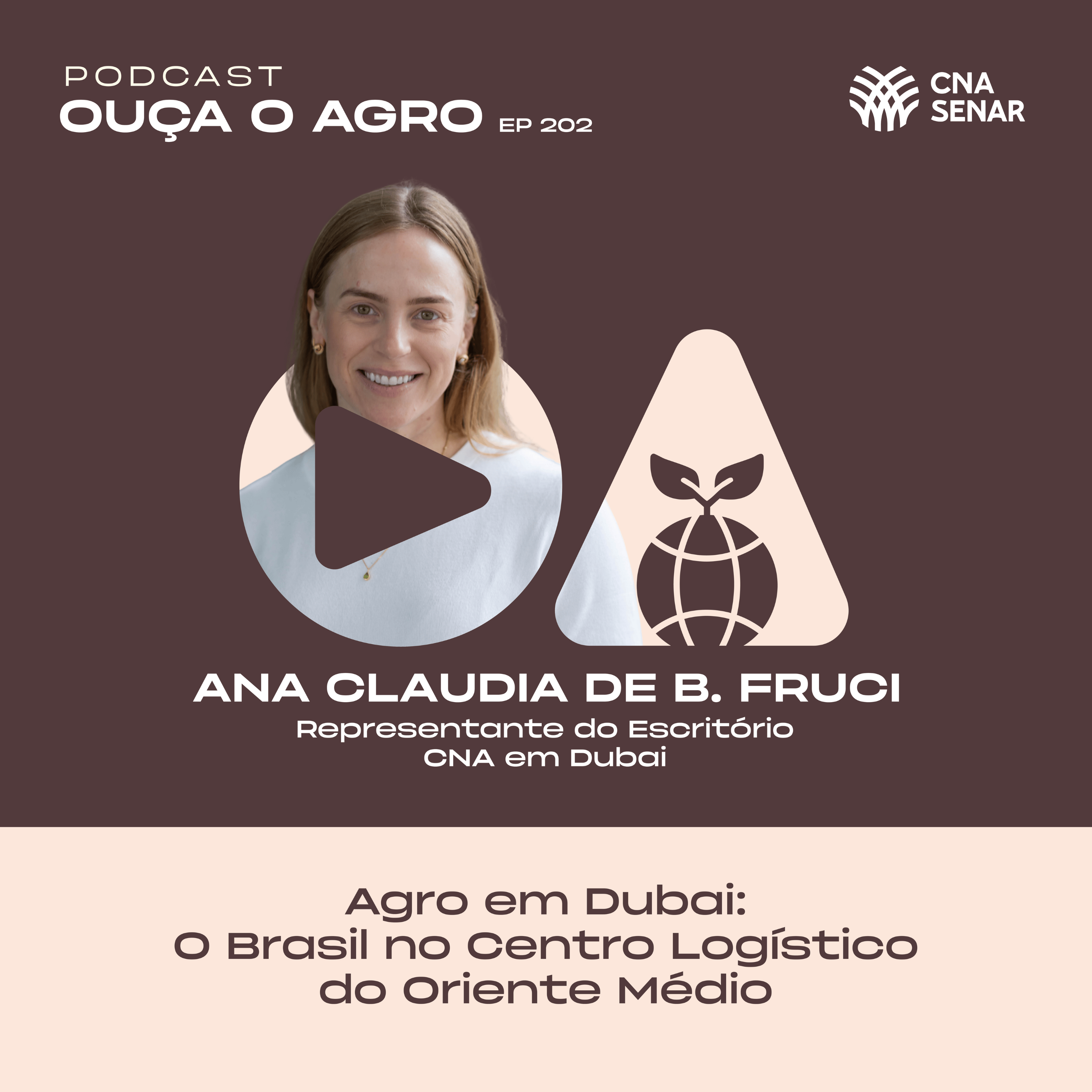 Ouça o Agro 202 - Agro em Dubai: o Brasil no centro logístico do Oriente Médio