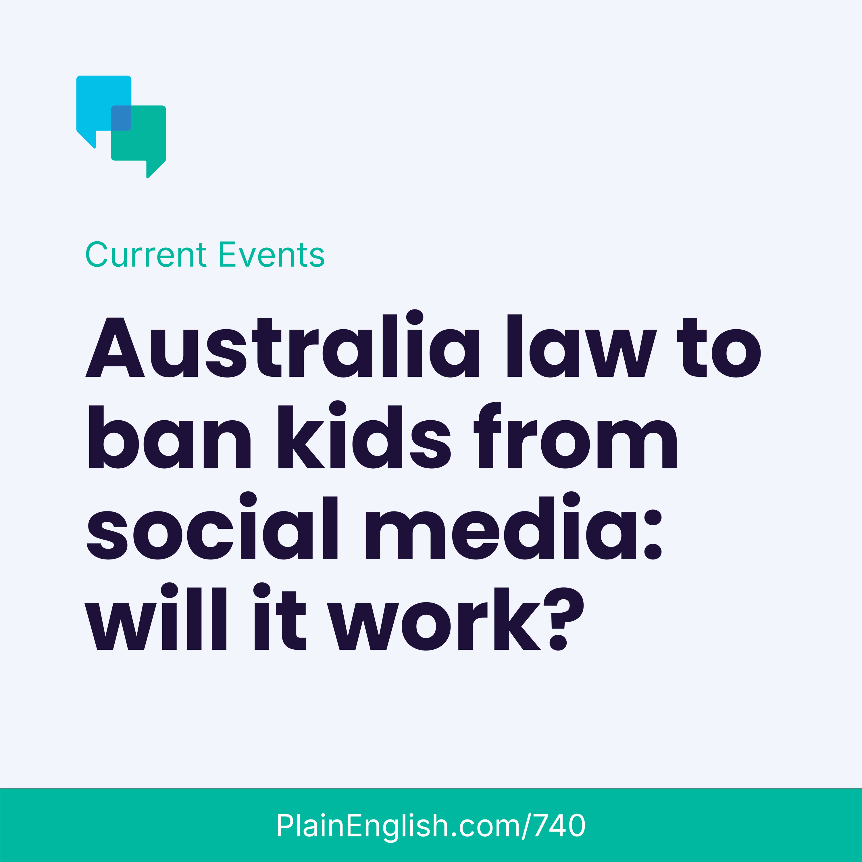 New Australia law: no kids under 16 on social media