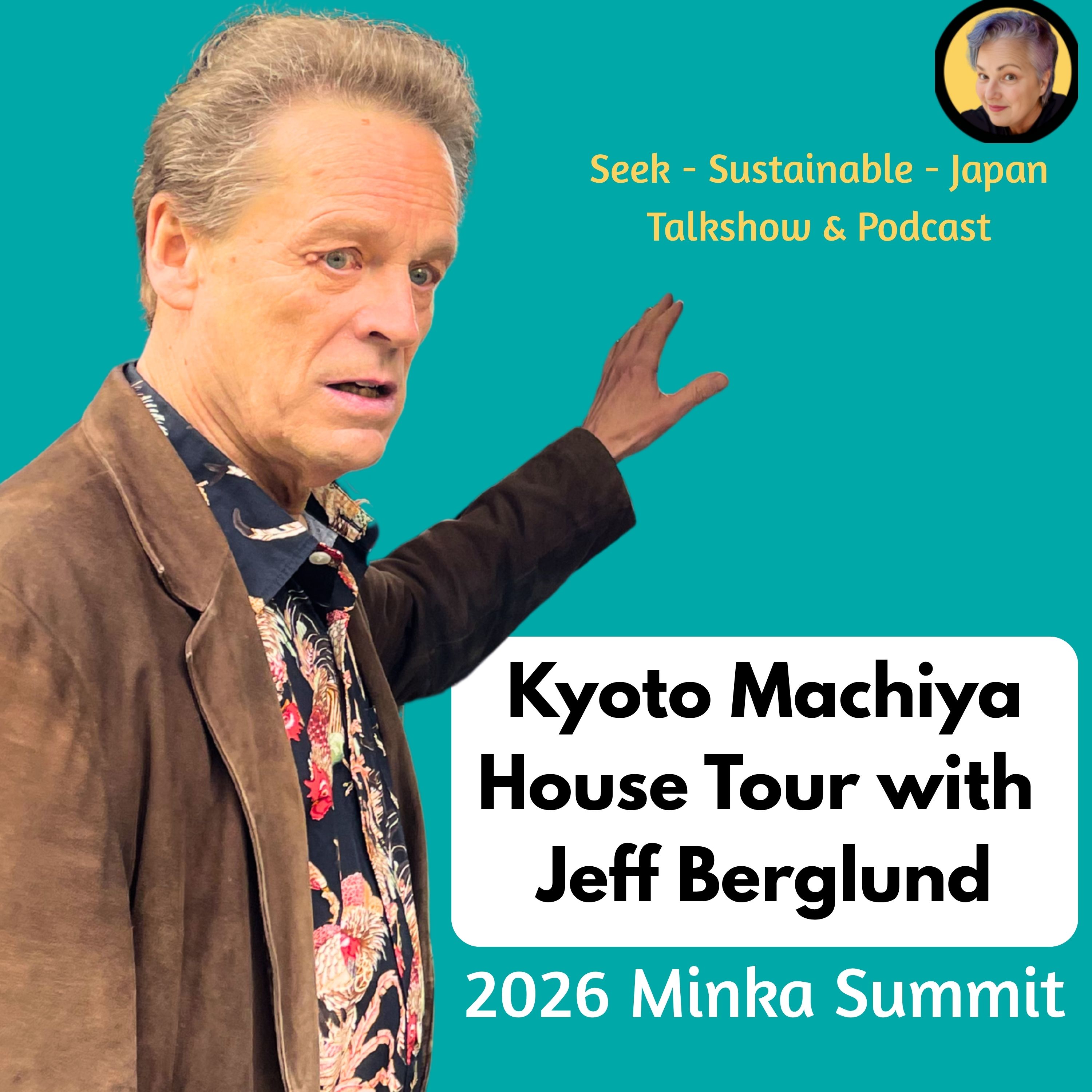 Traditional Japanese Machiya House Tour in Kyoto - with Jeff Berglund episode artwork