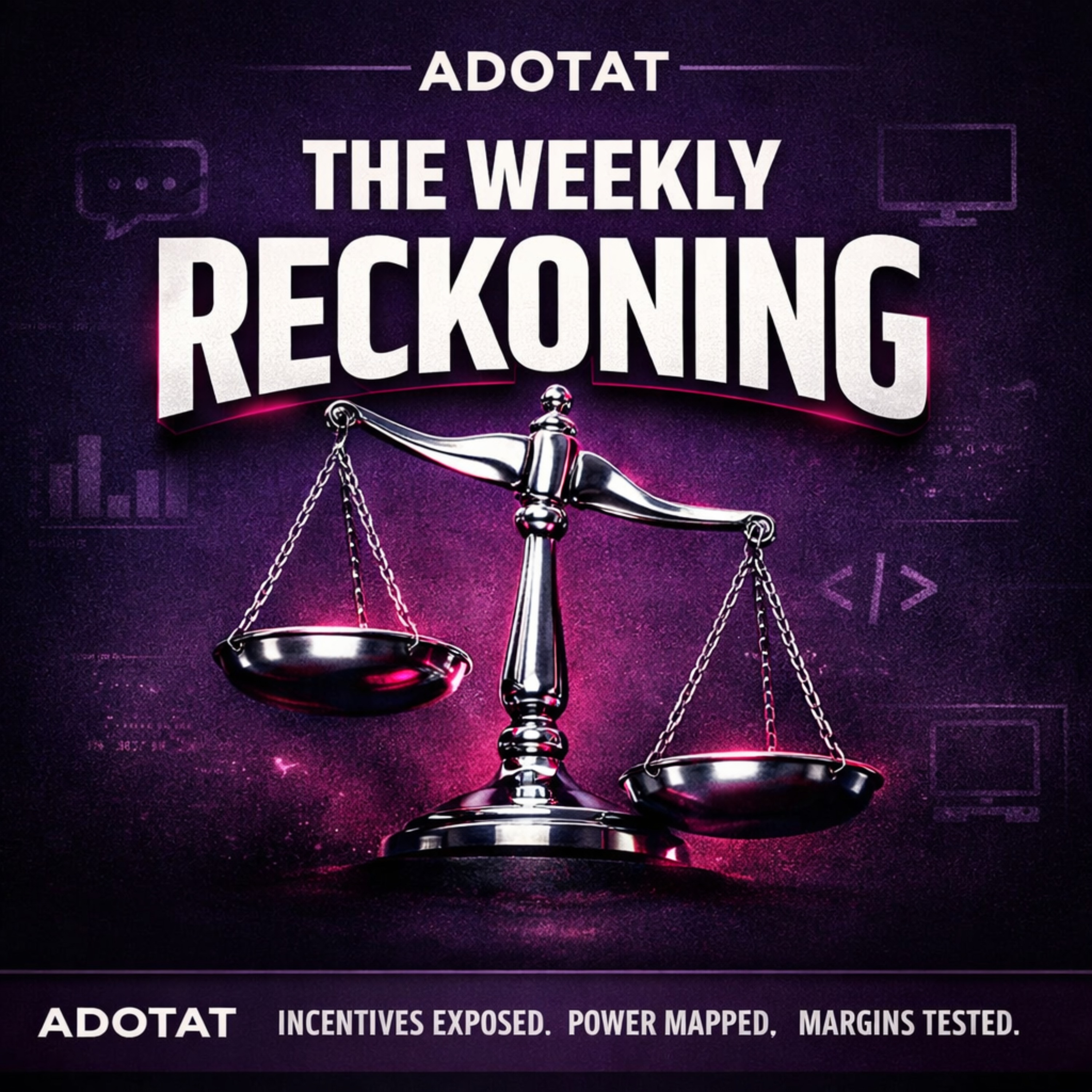 Artwork for The Weekly Reckoning by ADOTAT