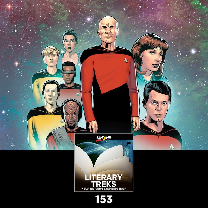 Artwork for podcast Literary Treks: A Star Trek Books and Comics Podcast