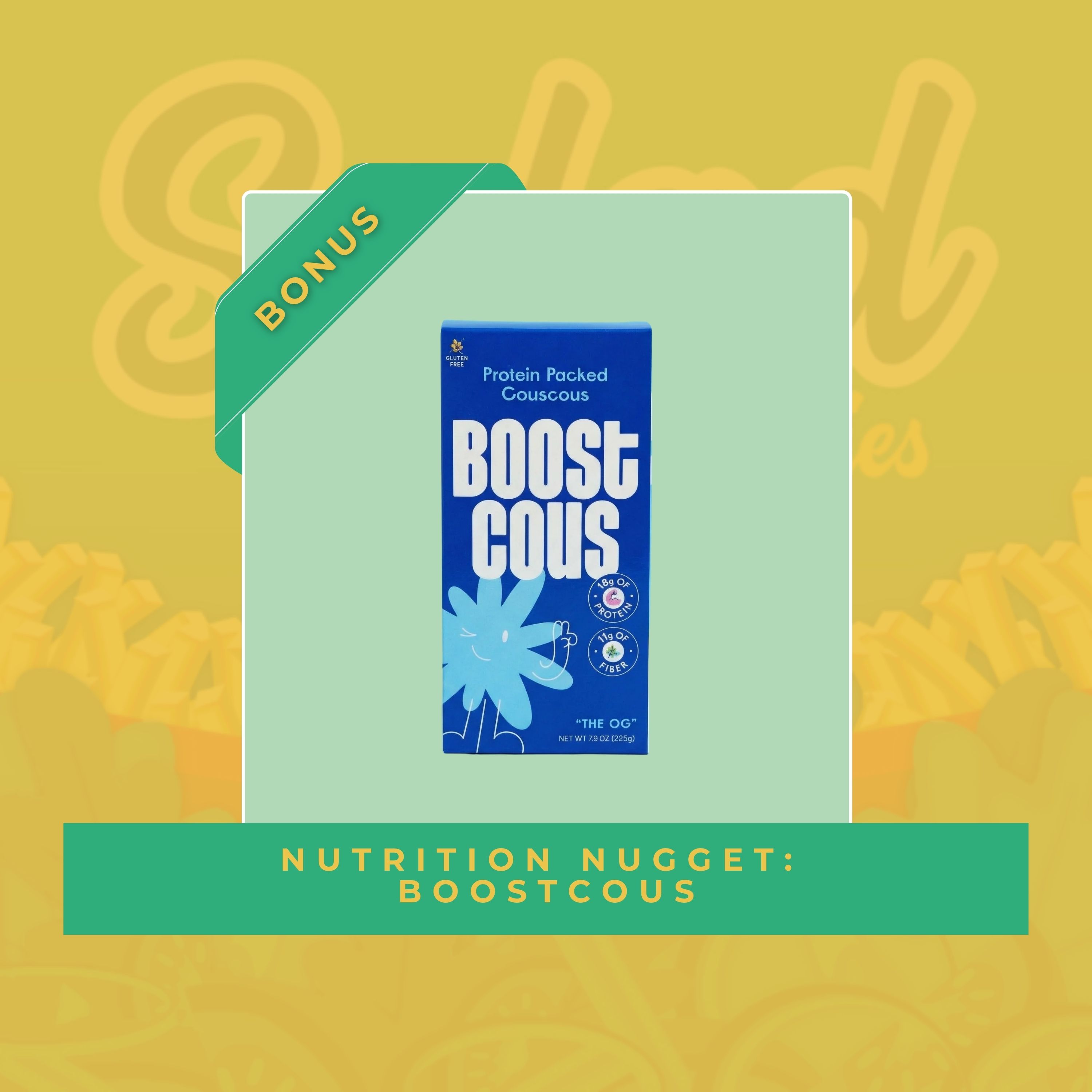 Nutrition Nugget: Boostcous