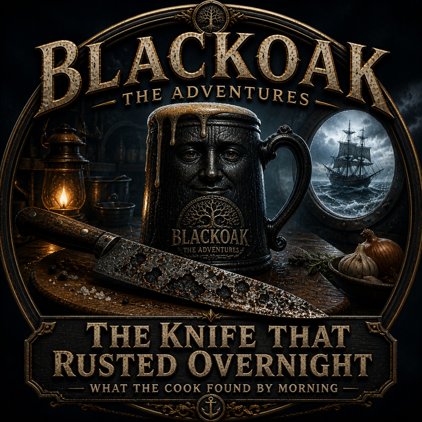 BLACKOAK: THE ADVENTURES The Knife That Rusted Overnight episode artwork
