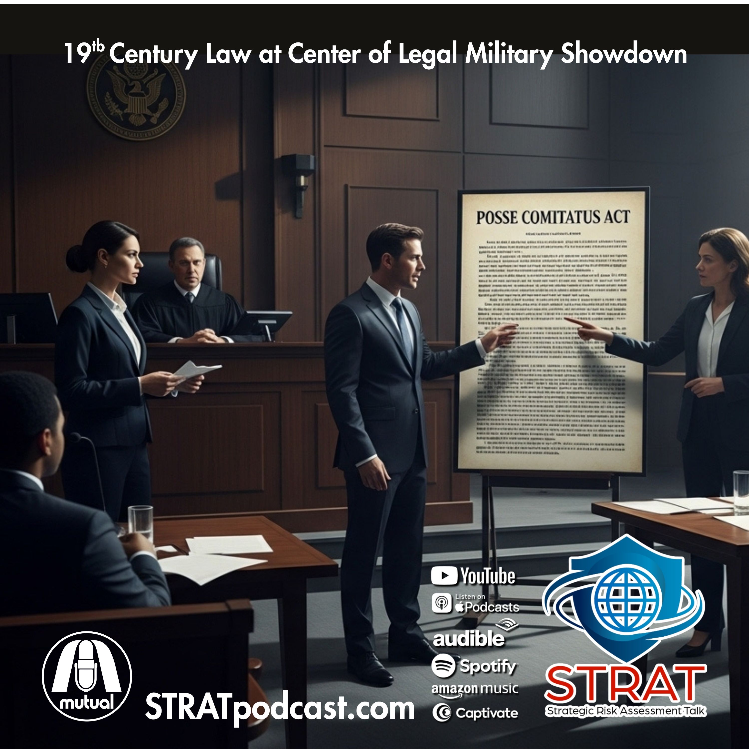 STRAT | September 3, 2025 | 19th Century Law at Center of Legal Military Showdown