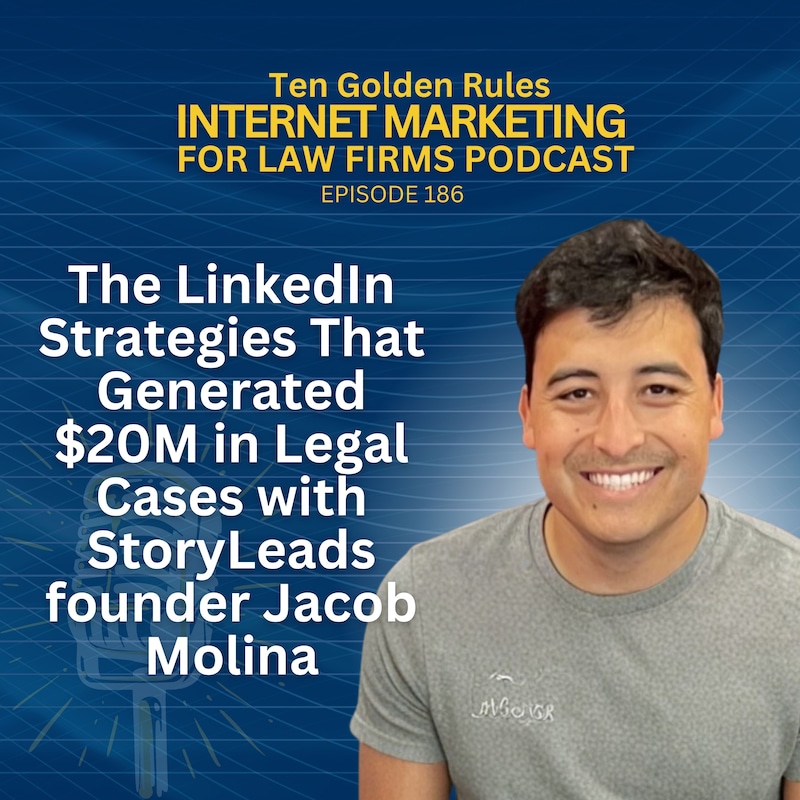 Artwork for podcast Ten Golden Rules Internet Marketing for Law Firms Podcast