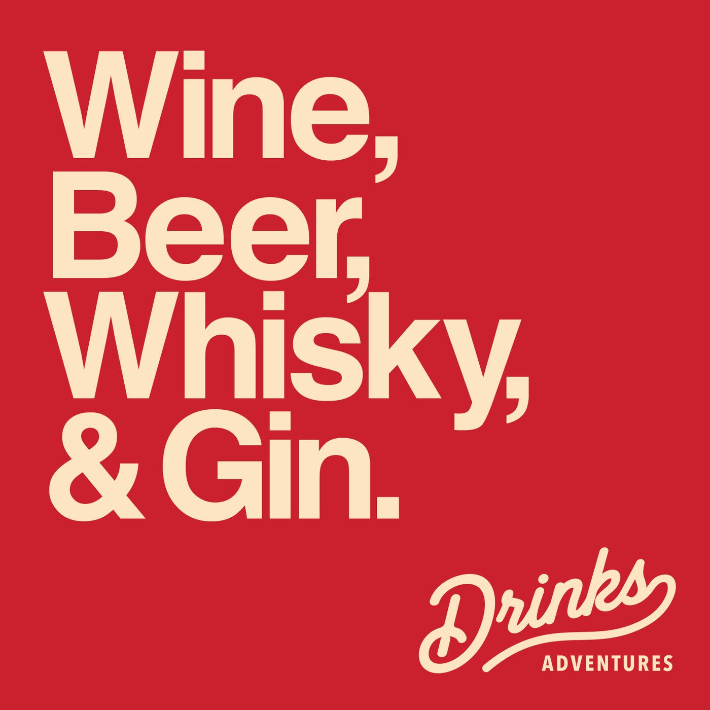 Artwork for podcast Drinks Adventures - Wine, beer, whisky, gin & more with James Atkinson