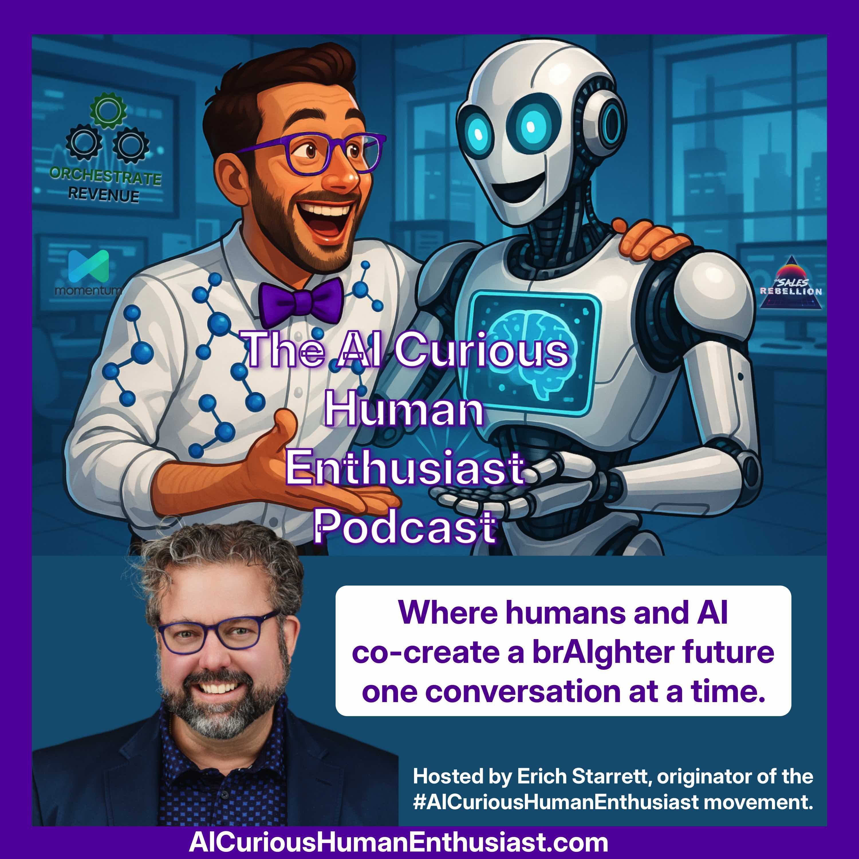 The AI Curious Human Enthusiast (AICHE) cover art