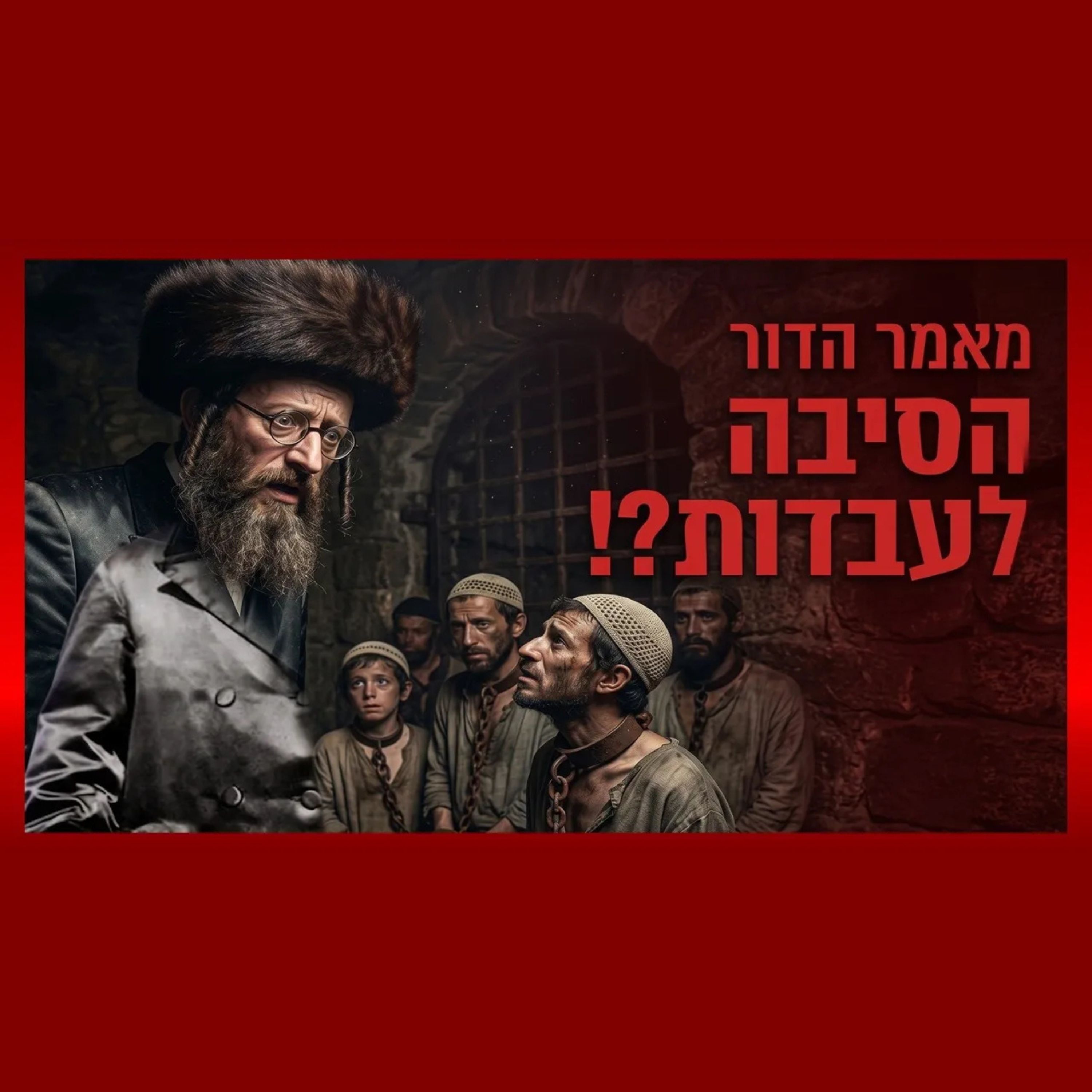 האם תורת הרב קוק הופכת אותנו לעבדים של החילונים?! episode artwork