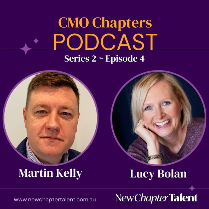 Artwork for podcast CMO Chapters Podcast with Lucy Bolan