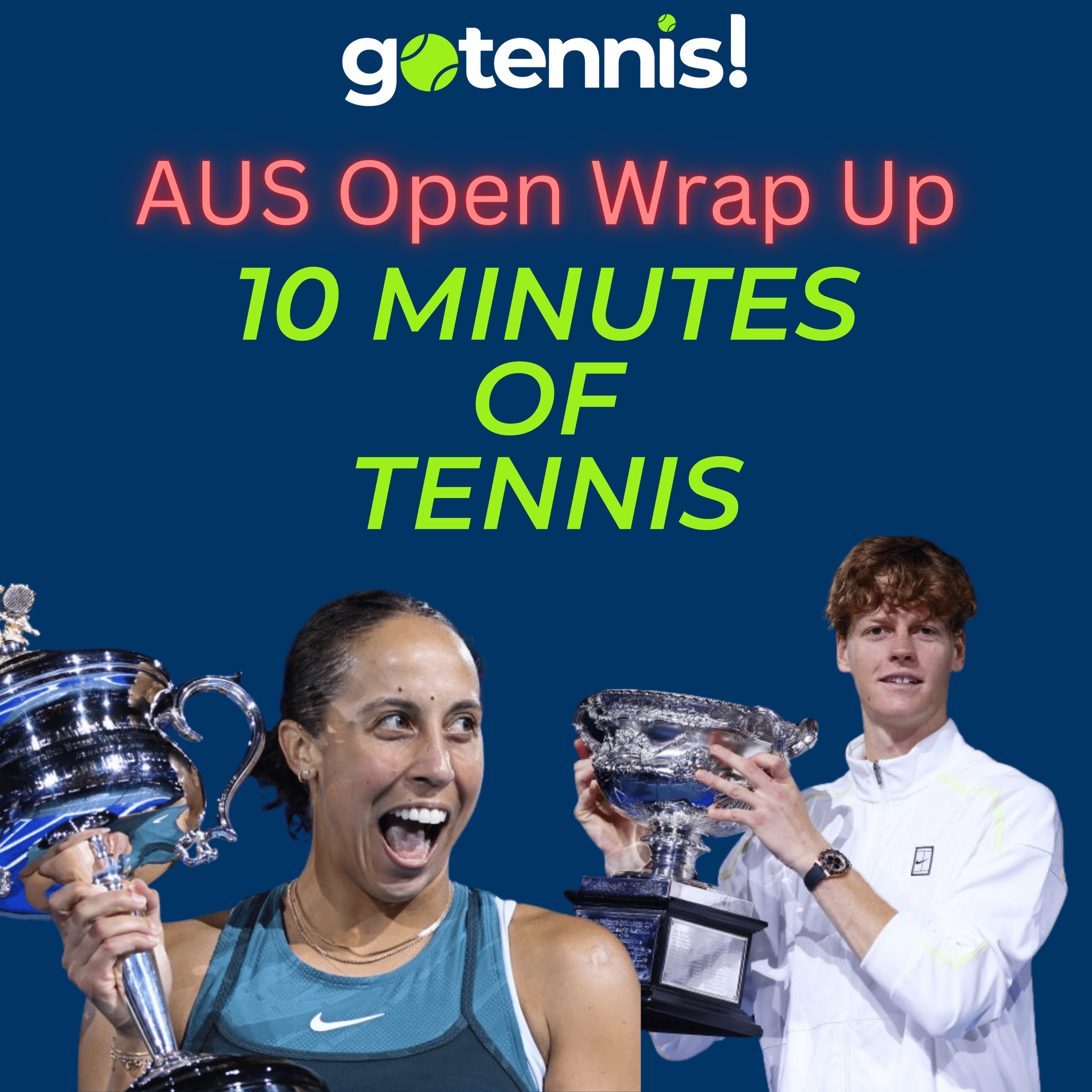 10 Minutes of Tennis: AUS Open Wrap Up and How to BELIEVE in Yourself