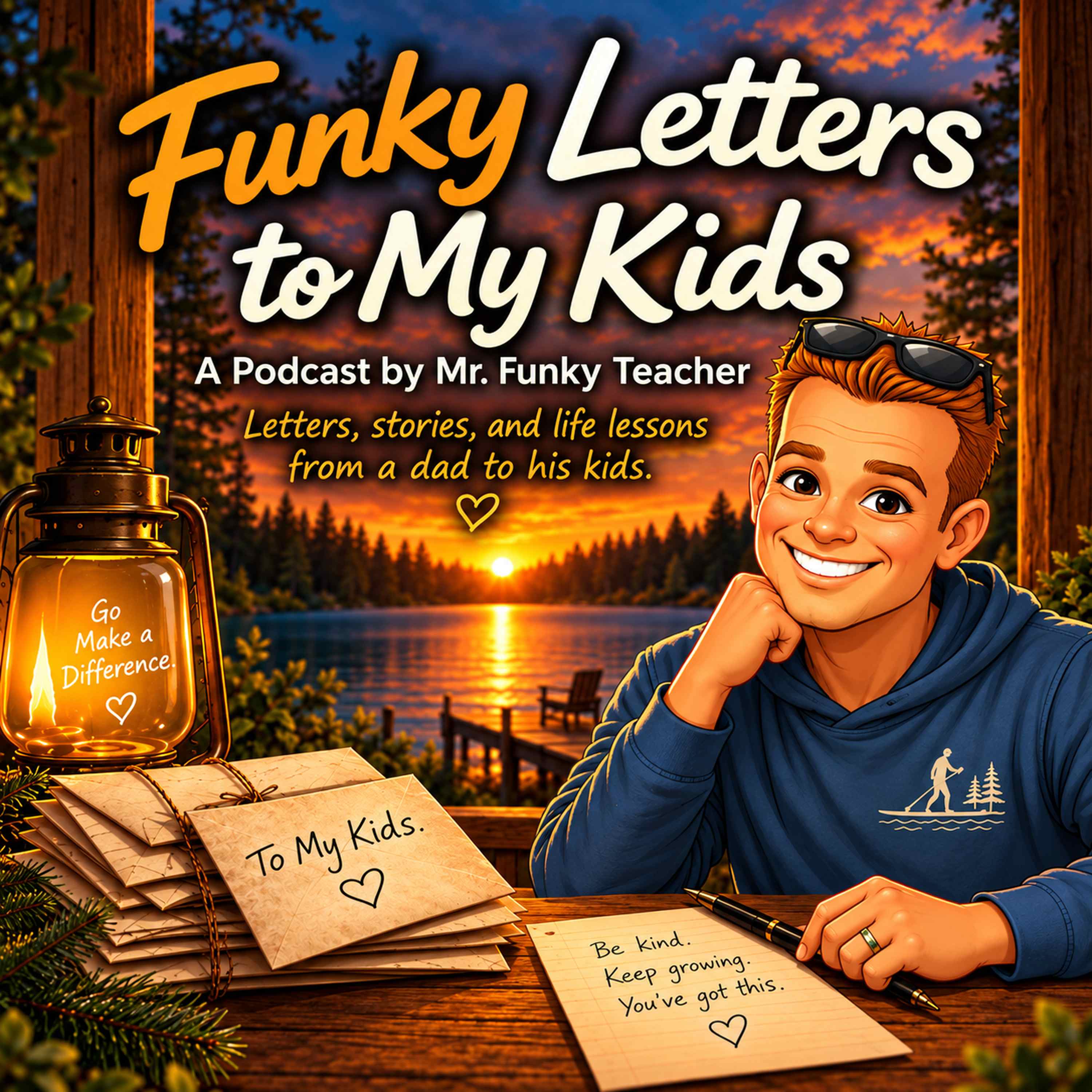 Funky Letters To My Kids