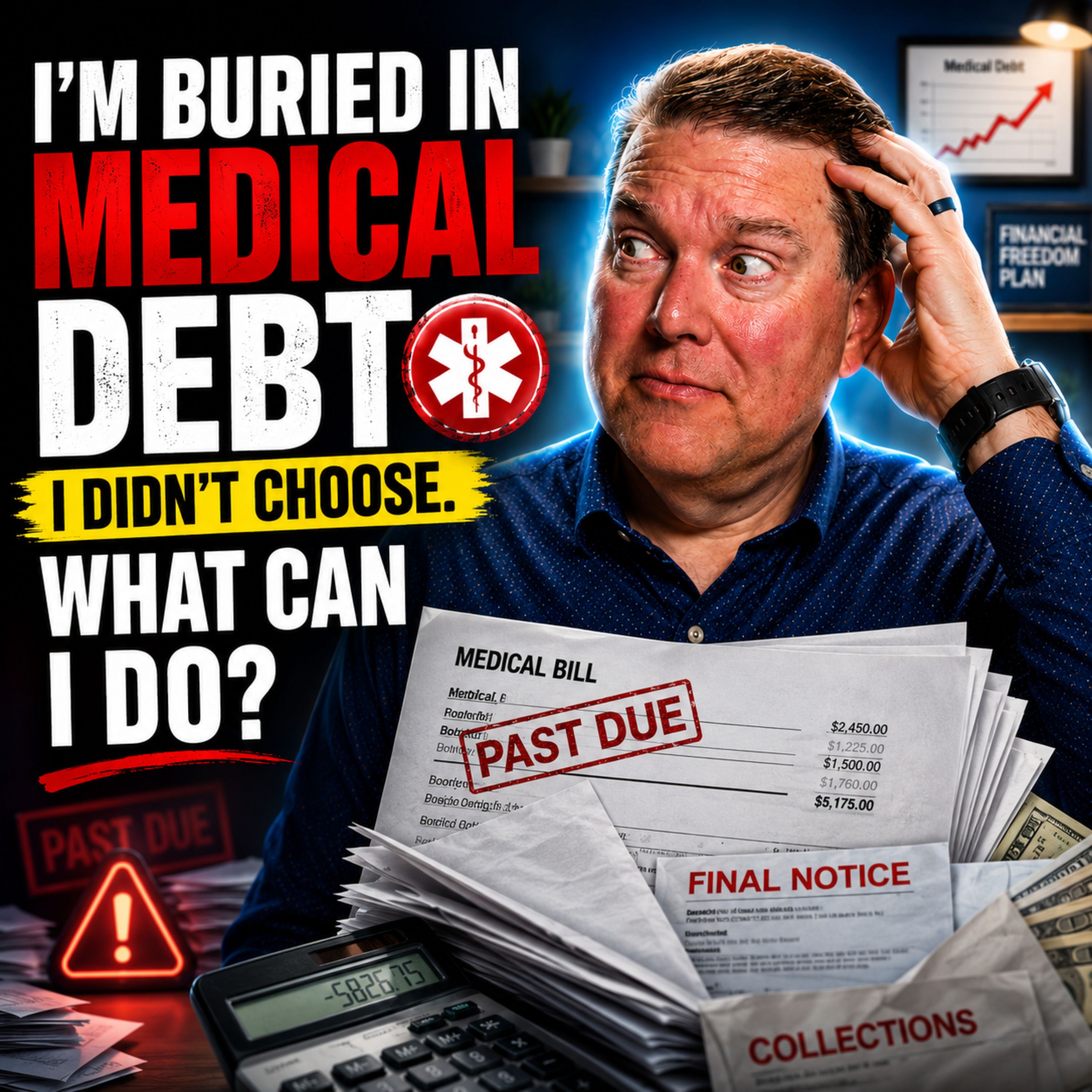I'm Buried in Medical Debt I Didn't Choose. What Can I Do?