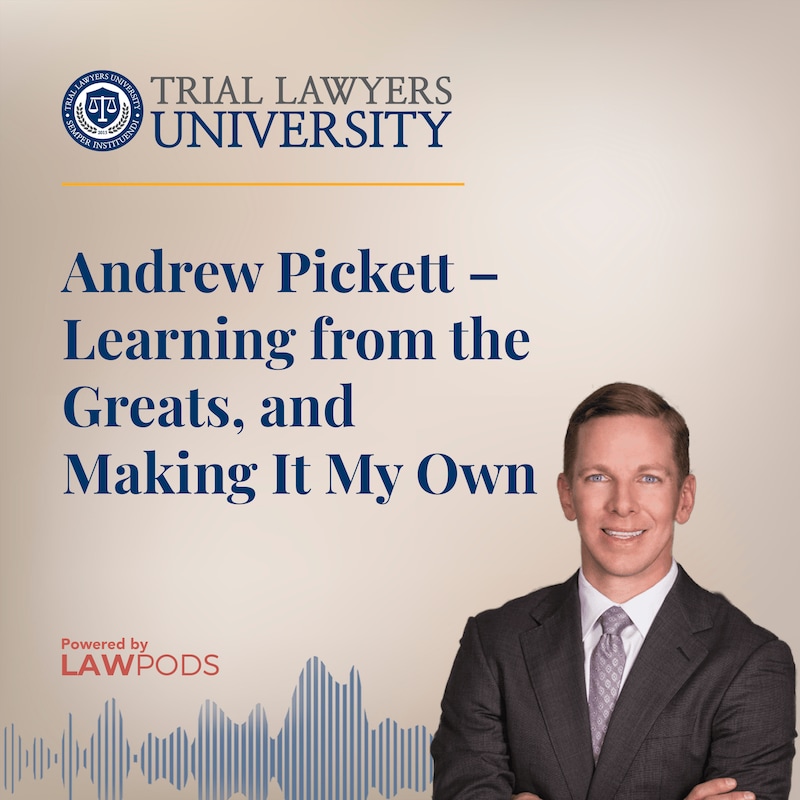Artwork for podcast Trial Lawyers University