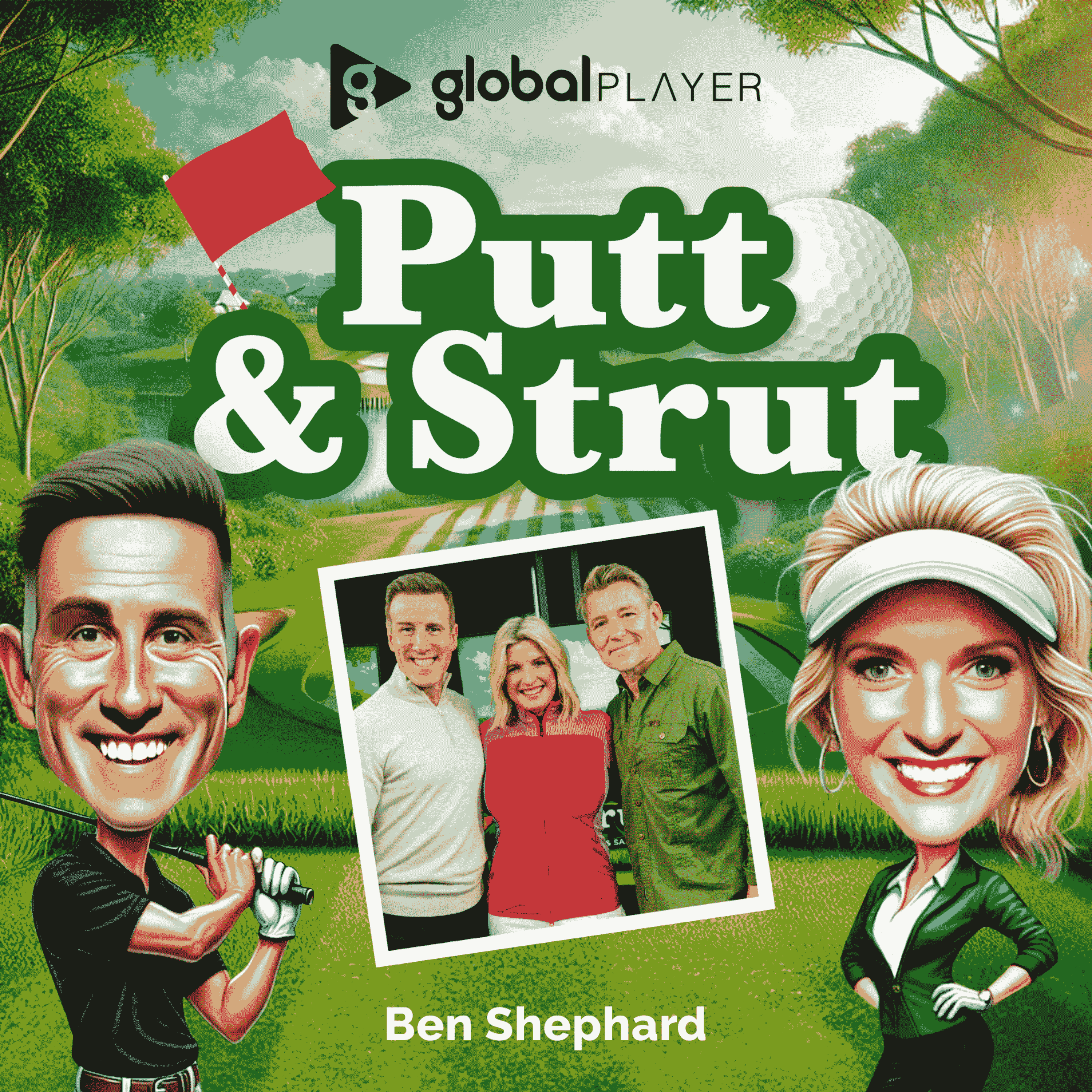 Guest Ben Shephard & Viktor Hovland's impressive comeback! episode artwork