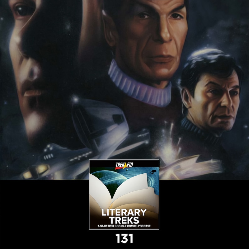 Artwork for podcast Literary Treks: A Star Trek Books and Comics Podcast