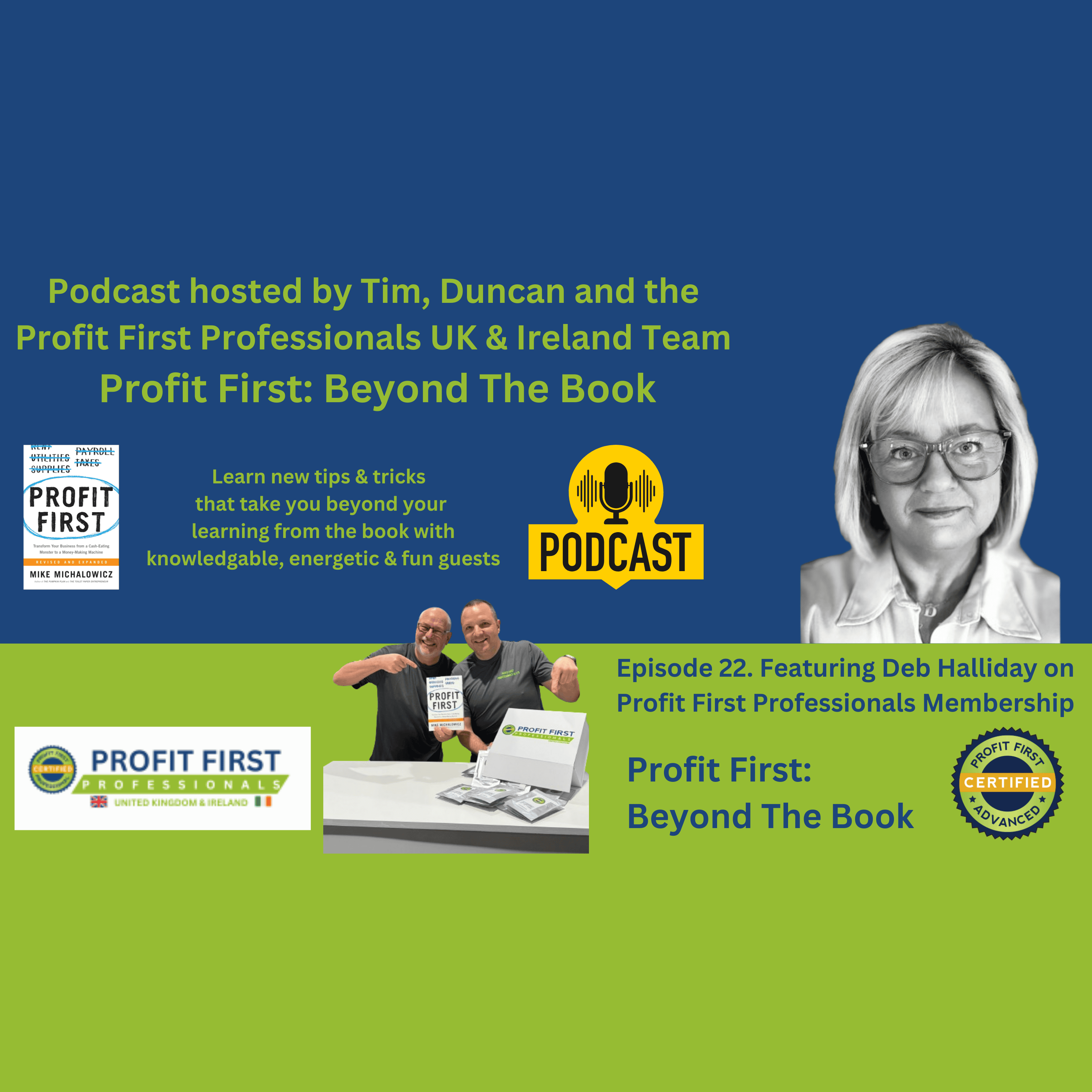 Achieving Financial Mastery: The Profit First Professional Advantage episode artwork