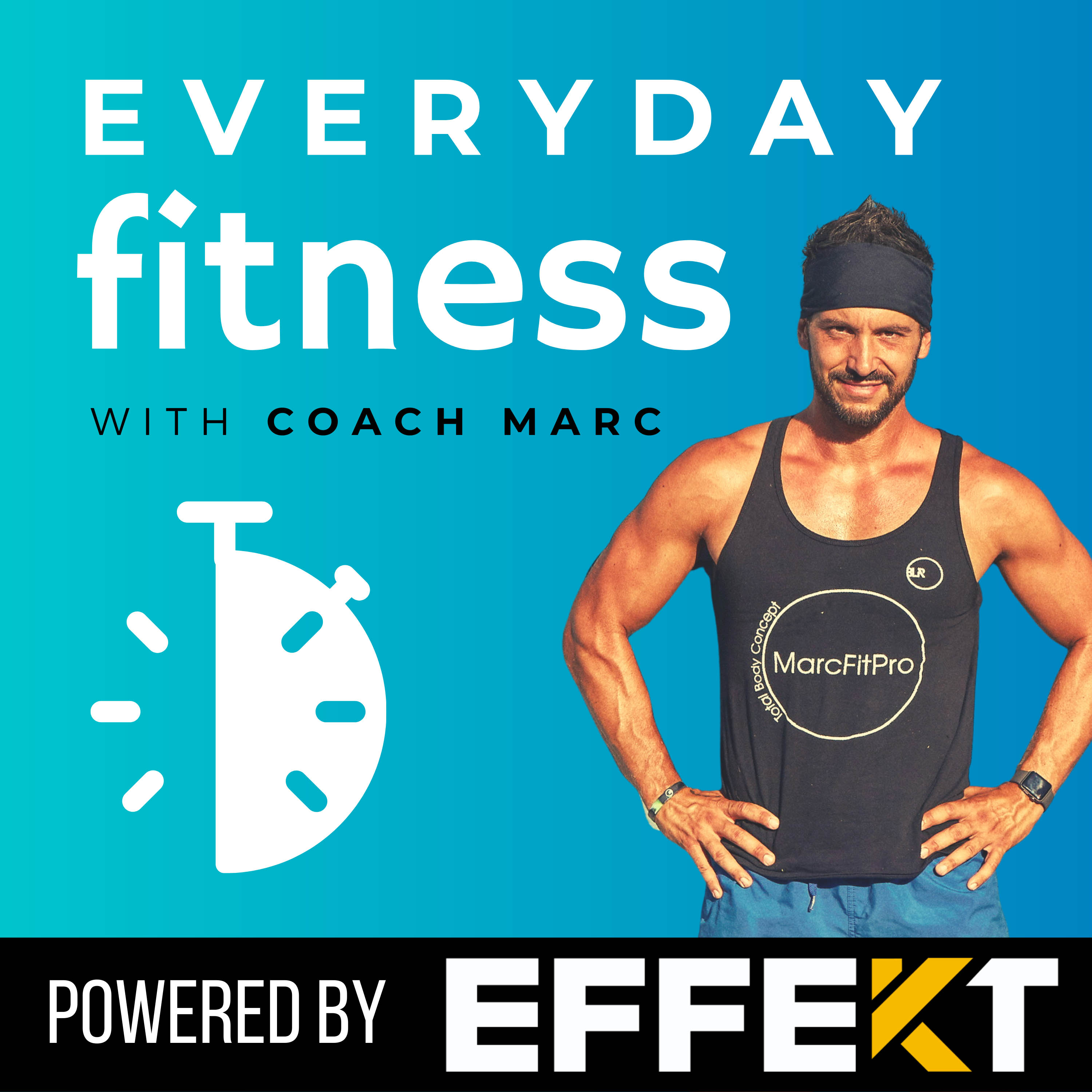 Artwork for podcast Everyday Fitness w/ Coach Marc