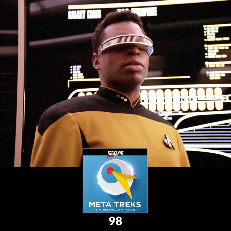 Artwork for podcast Meta Treks: A Star Trek Philosophy Podcast