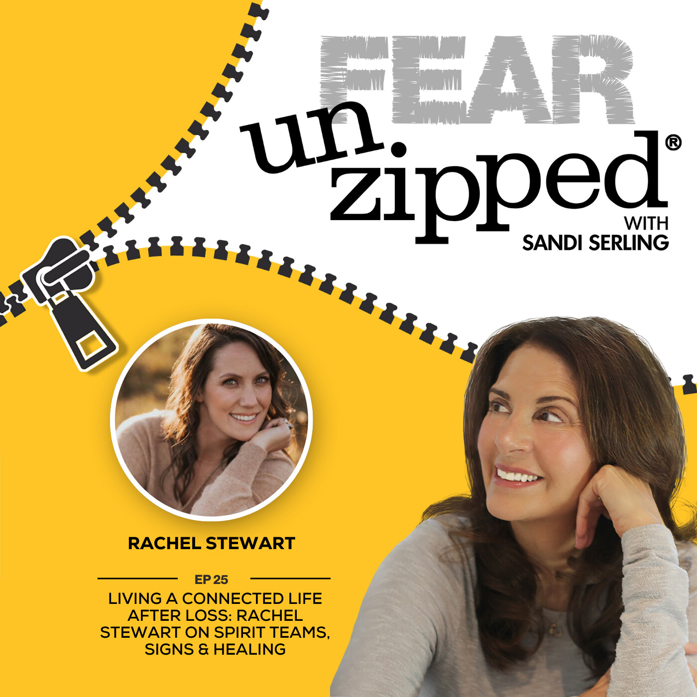 025: Living a Connected Life After Loss: Rachel Stewart on Spirit Teams, Signs & Healing episode artwork