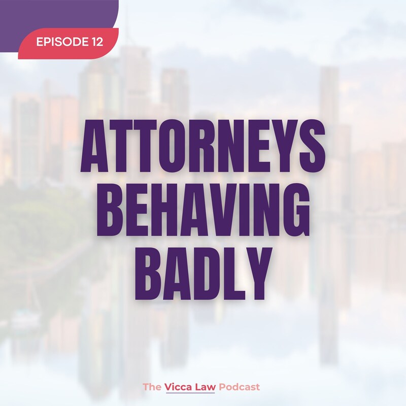 Artwork for podcast The Vicca Law Podcast: Protecting Legacies. Resolving Conflicts.