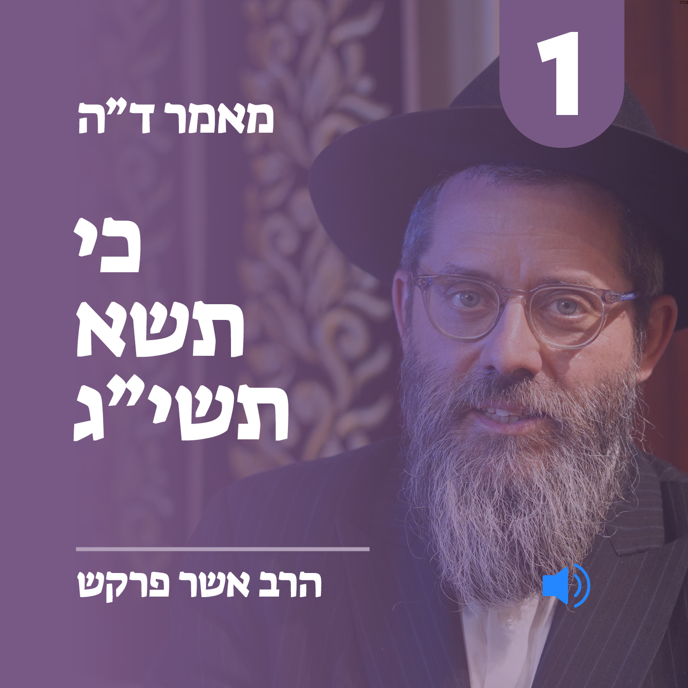 מאמר ד״ה כי תשא תשי״ג - חלק א׳