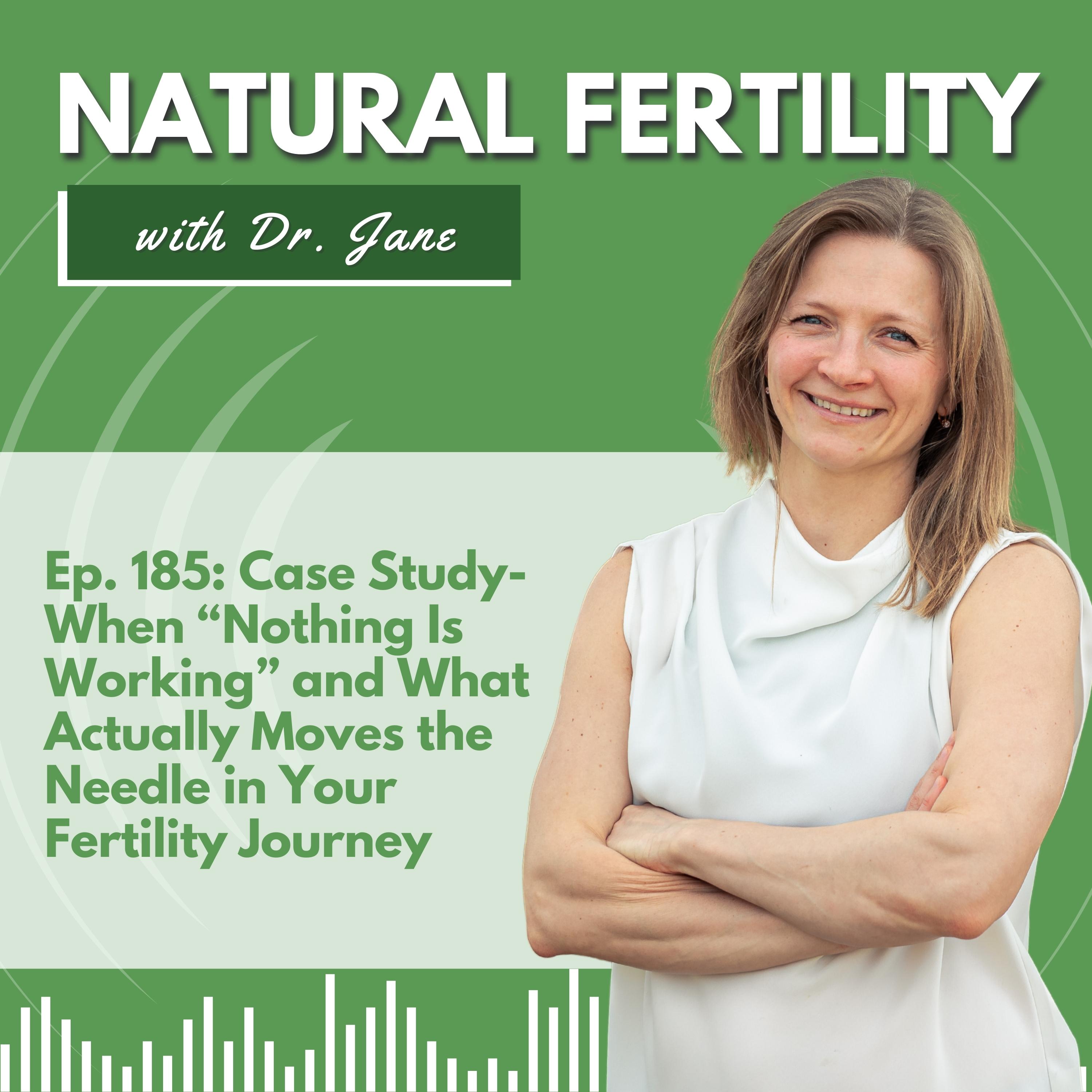 Ep. 185: Case Study- When “Nothing Is Working” and What Actually Moves the Needle in Your Fertility Journey