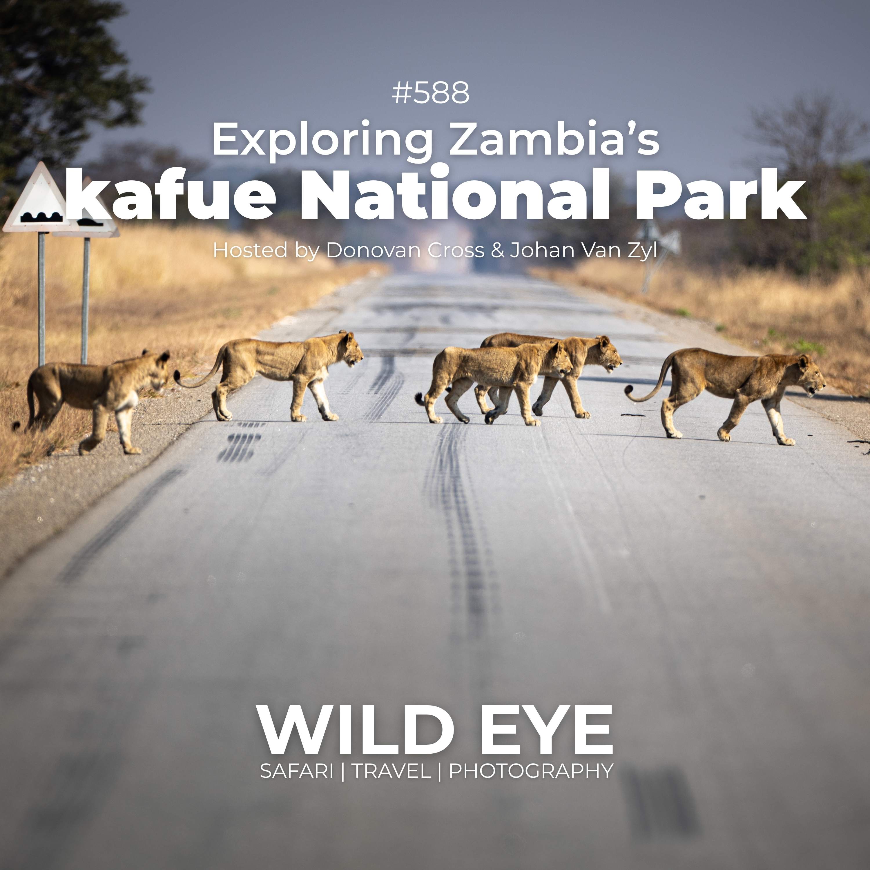 #588 - Exploring Zambia's Kafue National Park episode artwork