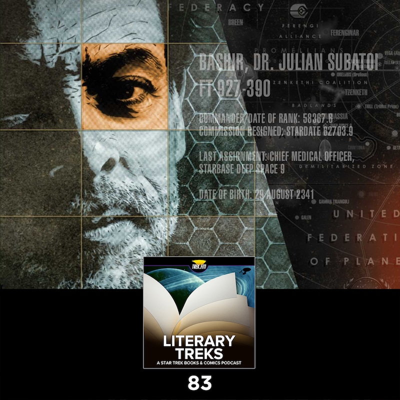 Artwork for podcast Literary Treks: A Star Trek Books and Comics Podcast