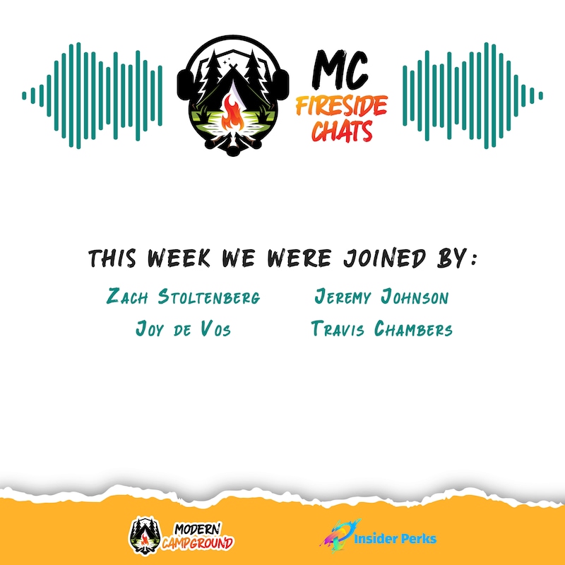 Artwork for podcast MC Fireside Chats, an Outdoor Hospitality Podcast