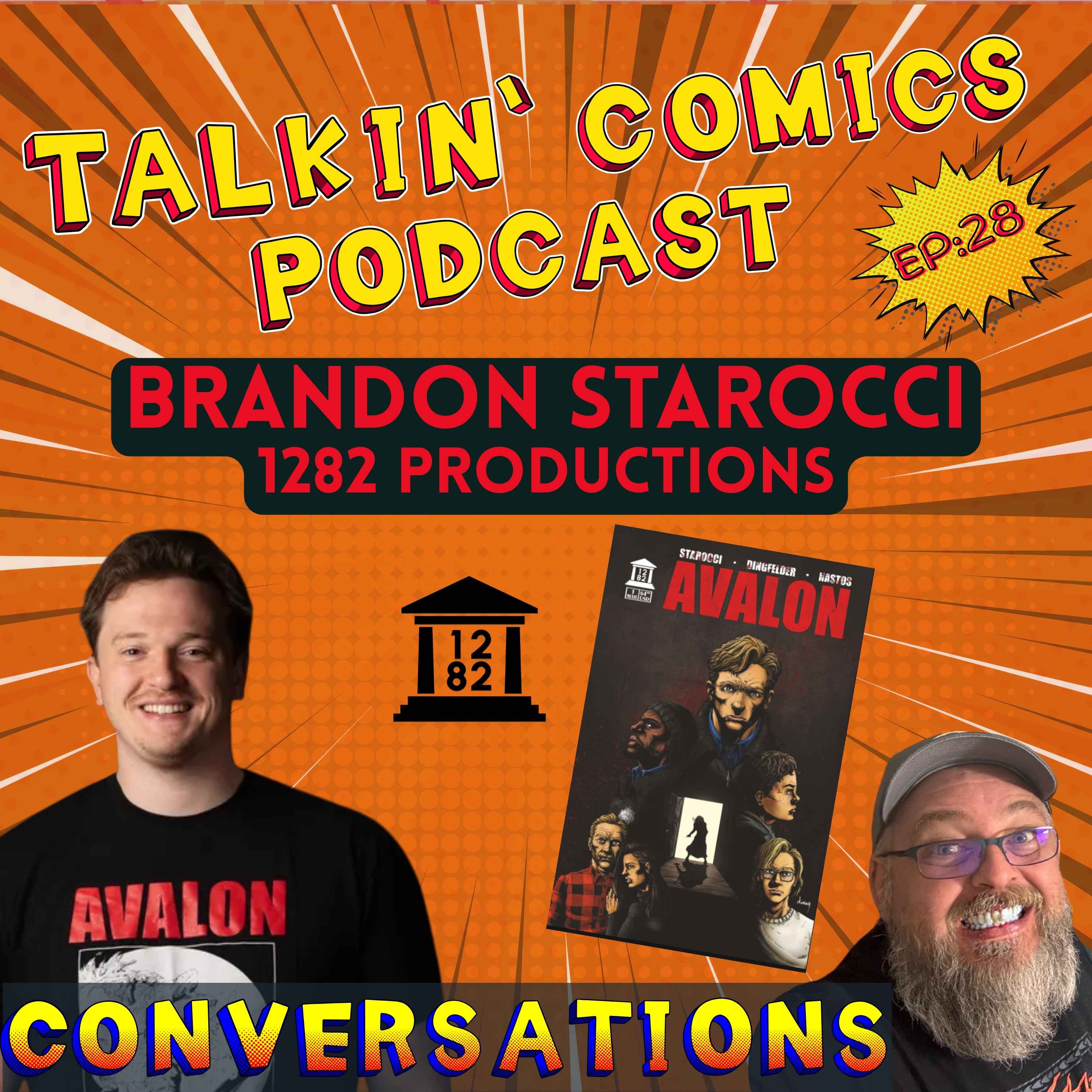 🎨 Creating Comics & Building Worlds | Brandon Starocci Interview | Avalon | Talkin Comics Podcast episode artwork