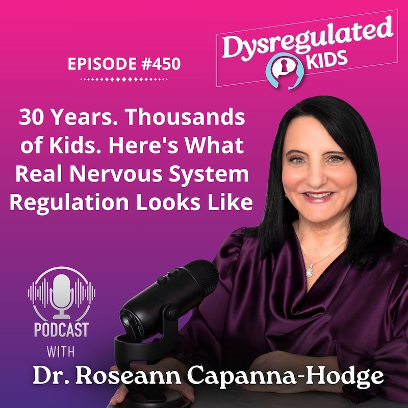 Artwork for podcast Dysregulated Kids: Science-Backed Parenting Help for Behavior, Anxiety, ADHD and More