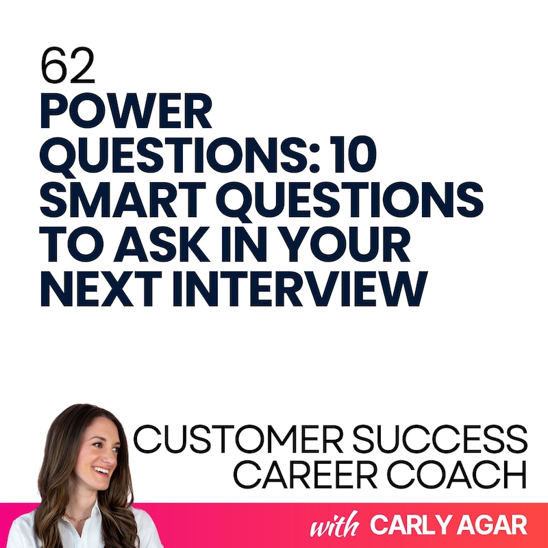 Artwork for podcast Customer Success Career Coach, Career Tips and Proven Job Interview Strategies For Every Customer Success Manager