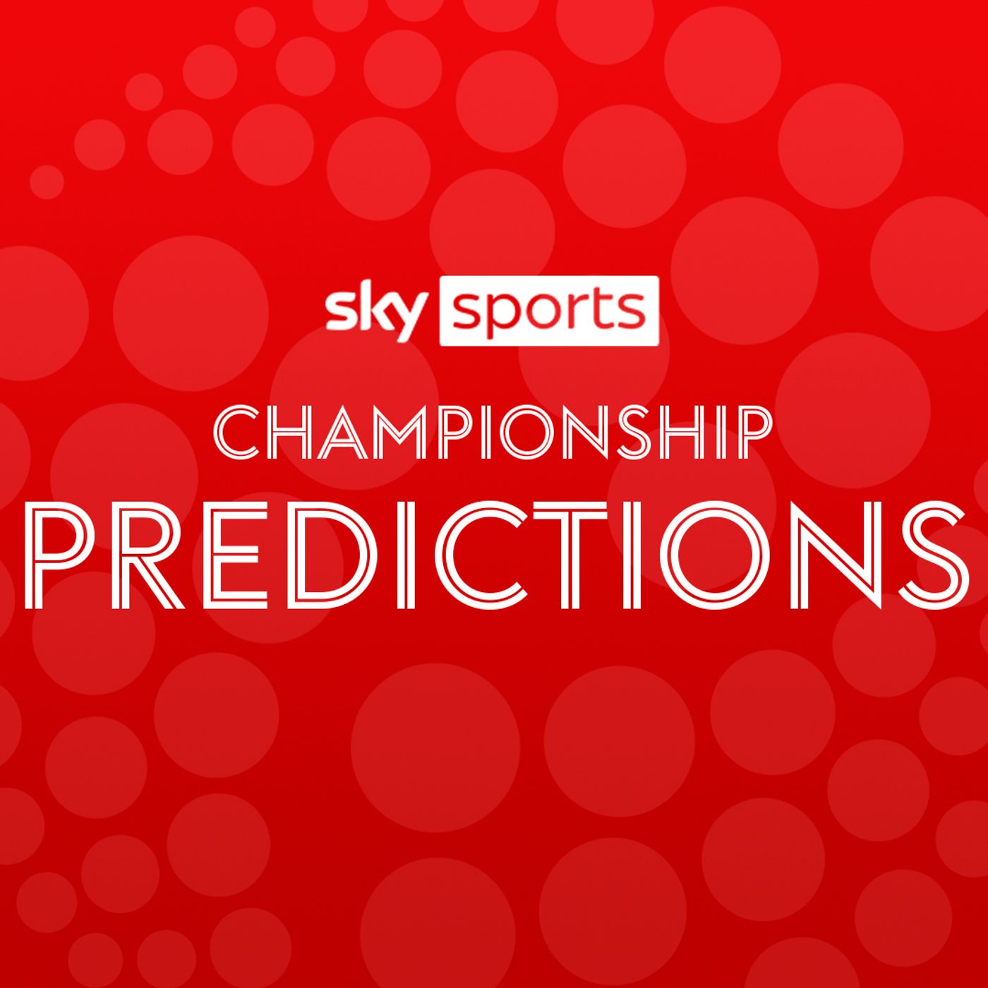 Sky Sports Championship Predictions: Gameweek 12 episode artwork