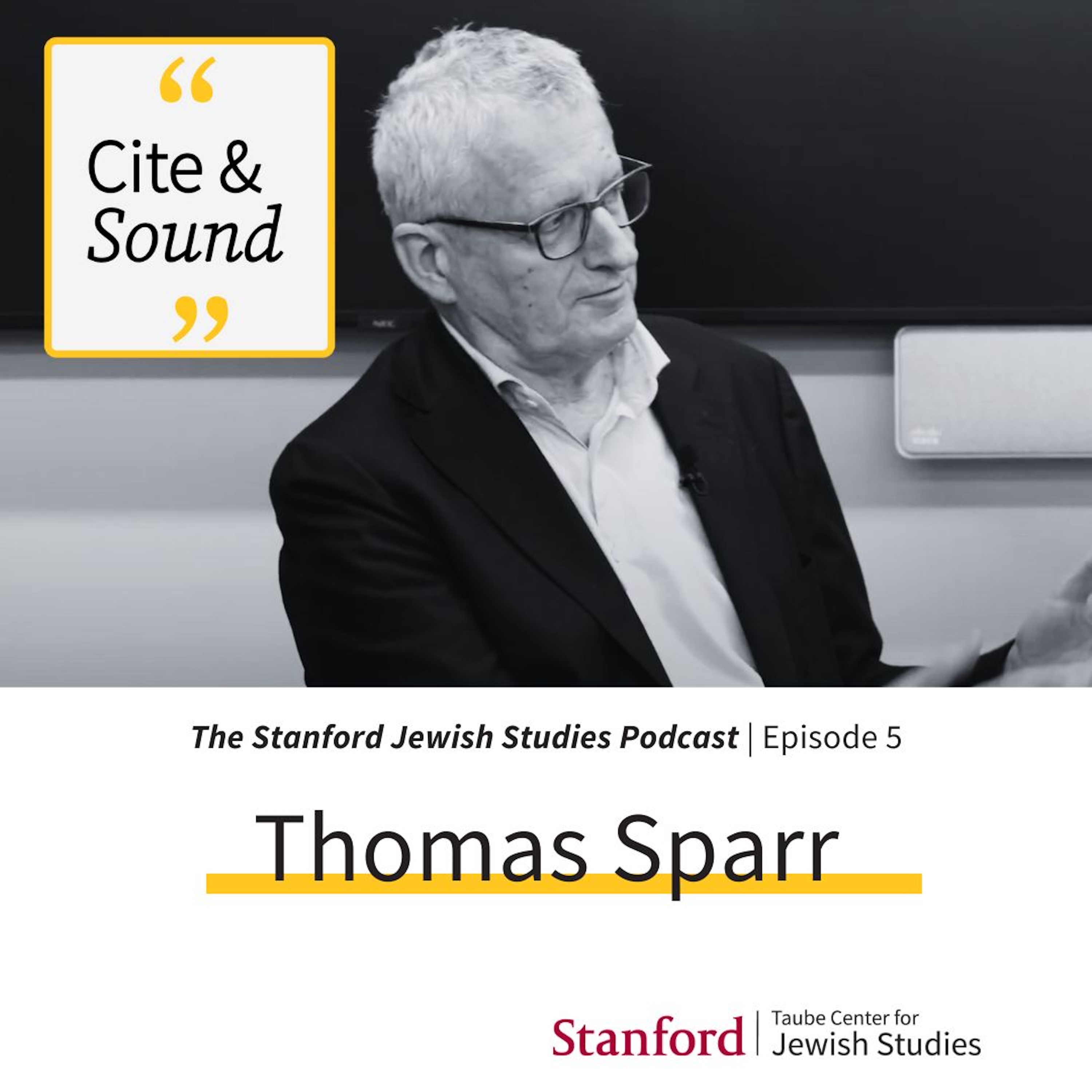 Cite and Sound: Thomas Sparr & Amir Eshel episode artwork