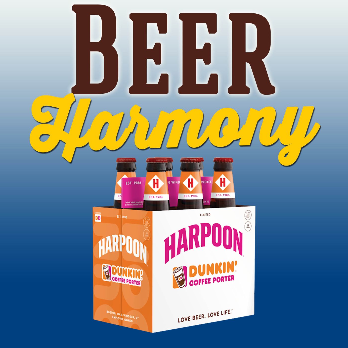 Harpoon Brewery Dunkin' Coffee Porter
