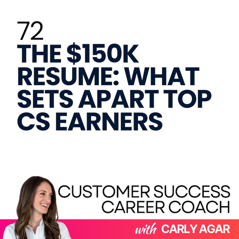 Artwork for podcast Customer Success Career Coach
