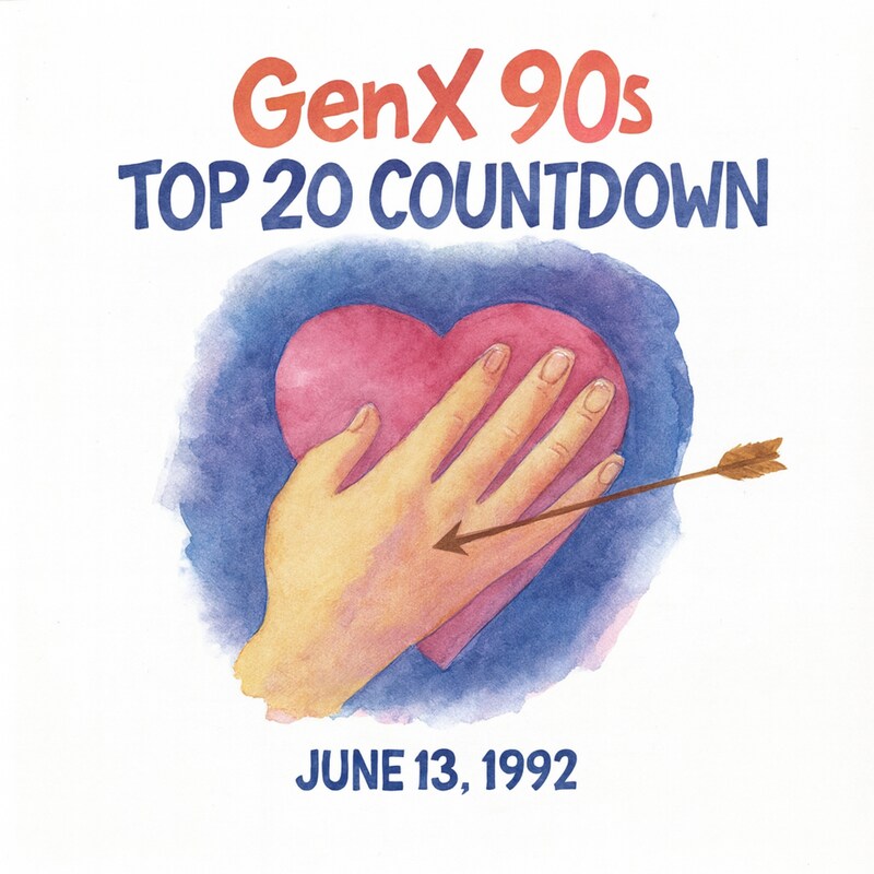 Artwork for podcast Gen X 90s Top 20 Countdown