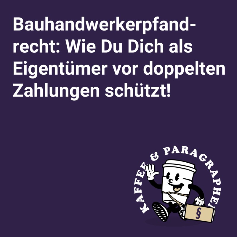 Artwork for podcast Kaffee & Paragraphen